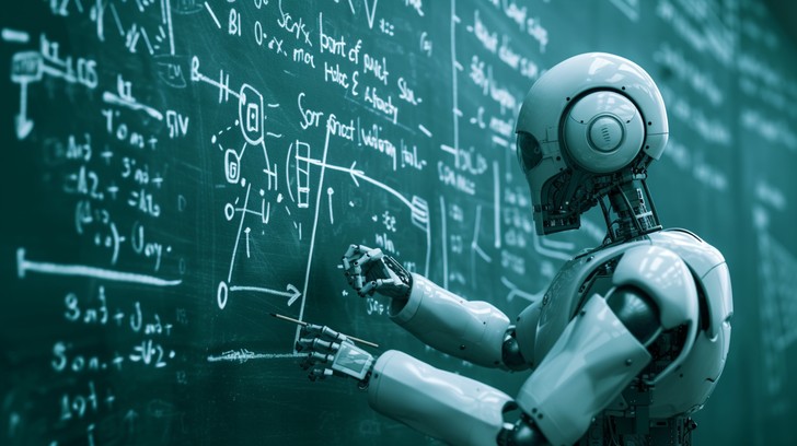 robot learning math